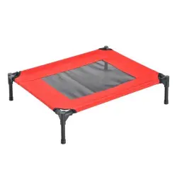 Cama PawHut para perro o gato de exterior color Rojo