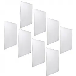 Jandei 8X Panel LED 60x60cm 48W Retroiluminado Blanco Frío 6000k 4200Lm