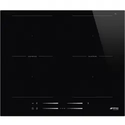 Smeg SI2M7643D Placa de Inducción 4 Zonas 60cm Negro