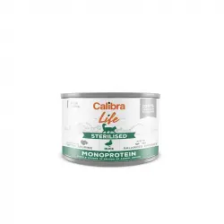 6x200gr Calibra Gato Adulto Sterilesed Latas con Pato