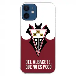 Funda Licencia Oficial Albacete Balompié Escudo Del Albacete que no es Poco para iPhone 12 Mini