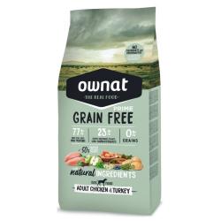 Ownat Grain Free Adult Pollo y Pavo pienso para perros