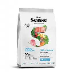 Pienso Dibaq Sense Grain Free Puppy para cachorros sabor Salmón y Pavo