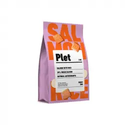 Pienso Plet para Cachorros - Salmón con arroz, Peso 3 Kg.