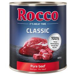 Rocco Classic 6 x 800 g - Vacuno puro