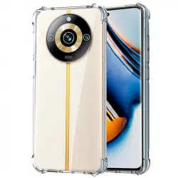 Cool Carcasa AntiShock Transparente para Realme 11 Pro 5G/11 Pro Plus 5G