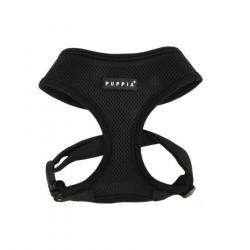 Puppia Soft Arnés Negro para perros