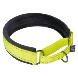 Rukka® Form Soft collar para perros amarillo neón - S: 35 - 45 cm contorno de cuello, 40 mm de ancho