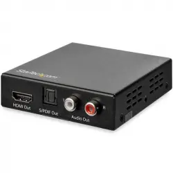 StarTech Separador de Audio 2x RCA con HDMI Negro