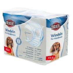 Pañales para perros ultra absorbentes XS - S