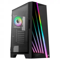 Aerocool Mirage ARGB Cristal Templado USB 3.0 Negro