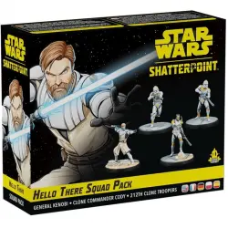 Asmodee Star Wars Shatterponit Pack Squad Hola General Obi-Wan Kenobi Juego de Mesa