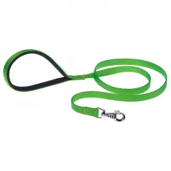 Correa Nylon Daytona G Green para perros Ferplast, Tallas 120 Cms - 15 mm