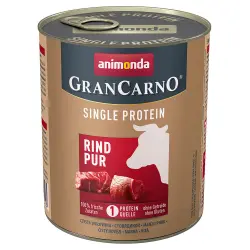 Animonda GranCarno Adult Single Protein 6 x 800 g - Vacuno puro