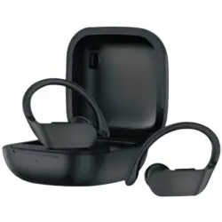 Daewoo TWS Sport DW2012 Auriculares Inalámbricos Deportivos con Estuche de Carga en Negro