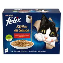 Felix "Gravy Lover - Tan bueno como parece" Bolsitas 12 x 85 g - Saborea la diversidad del campo