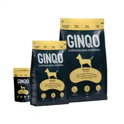 GINQO PERROS ADULTOS: HYPOALERGÉNICO, GRAIN FREE Y SOSTENIBLE. HECHO CON PROTEINA DE INSECTOS