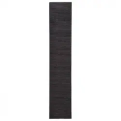 Alfombra De Sisal Para Rascador Negro 66x350 Cm Vidaxl