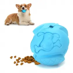 Nobleza Pelota Perros, Pelota de  para Perros, Dispensador de Aperitivos Interactivo Mascotas, Pelota Fun para Masticar Jugar Entrenamiento, Bolas de Caucho Natural Ø 6 cm