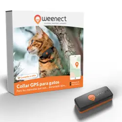 Weenect XS - GPS para gato (Negro)