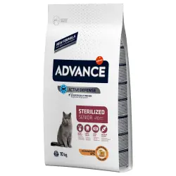 Advance Sterilized Senior +10 con pollo - 10 kg