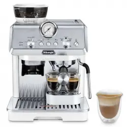 DeLonghi La Specialista Arte EC9155.W Cafetera Espresso con Molinillo 15 Bares Acero Inoxidable