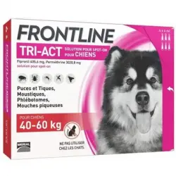 Frontline 6 Pipetas Tri-act: Para Perros De Entre 40 Y 60 Kg