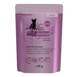 catz finefood en sobres 8 x 85 g - Cordero y conejo