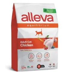 Pienso Alleva para gatos adultos sabor Pollo