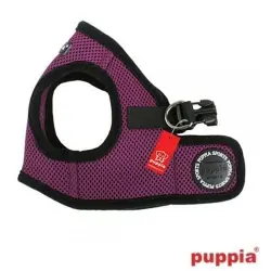 Puppia Arnés Soft Vest B Púrpura L