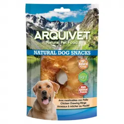 Aros de Pollo golosinas para perros 24 unidades