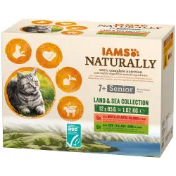 IAMS Naturally Senior - 12 x 85 g