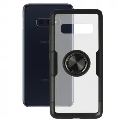 Ksix Funda Para Samsung Galaxy S10e, Semirrígida, Magnético Para Soporte Coche, Transparente