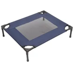 Cama PawHut para perro o gato de exterior color Negro