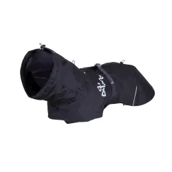 Chubasquero Bare Coal Hurtta para perros - 60 cm aprox. de longitud dorsal