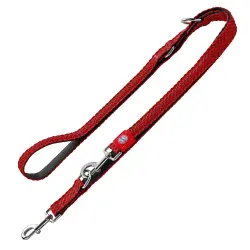 Correa ajustable HUNTER Hilo FC Bayern München para perros - 200 cm de largo, 20 mm de ancho