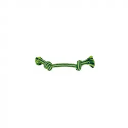 Nayeco Dog Cuerda Dental Bicolor Verde 15 cm 1 Unidad.