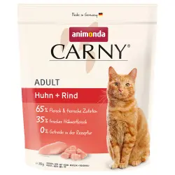 Animonda Carny Adult con pollo y vacuno pienso para gatos - 350 g