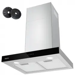 Ciarra AW6102S Campana Extractora Decorativa Lineal 60cm A+++ Acero Inoxidable