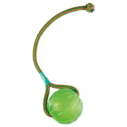 Pelota Starmark Swing n' Fling para perros - M: 7 cm de diámentro