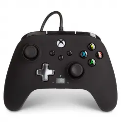 Power A Mando con Cable Negro para Xbox Series X / S / Xbox One / PC