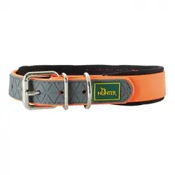 Collar Para Perro Hunter Convenience Comfort Naranja (37-45 Cm)