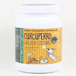 Naravnozdravpes curcuperro condroprotector de aceite de coco para perros seniors