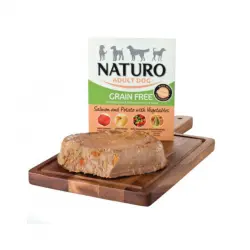 Naturo Adult Grain Free Salmón con Patatas tarrina para perros