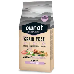 Ownat Just Grain Free Sterilized pienso para gatos