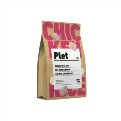 Pienso Plet para Perro Adulto - Pollo con arroz, Peso 3 Kg.