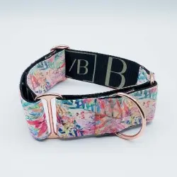 Baona martingale manila de nylon reciclado multicolor para perros