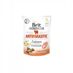 Brit care dog functional snack antiparasitic salmon, Peso 150 gr