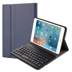 Royal Bailey FT1029 Funda Teclado con Bluetooth para Ipad Mini 4/5 Azul