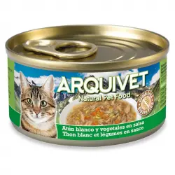 Arquivet latas Atún Blanco en salsa con Verduras 80gr., Unidades 24 unidades